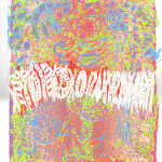 Poison Candy, 2015, Silk Screen, Monoprint, Christopher Beer and Natalie Myers 